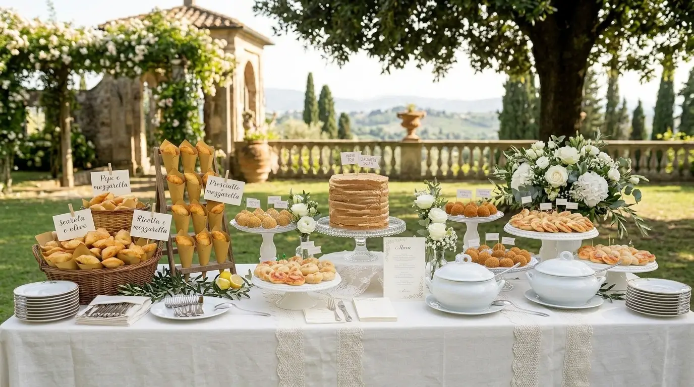 Buffet artigianale salato e dolce per eventi e feste – L'Angolo del Calzone Salerno
